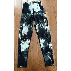 Sweaty Betty Pants Womens 2 Green Power 7/8 Length Legging Performance Stretch